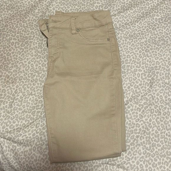 Blue Spice Khaki Skinny Leg Pants - Picture 1 of 4